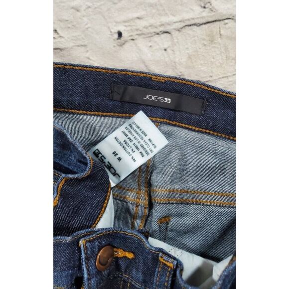 Joe's Jeans Randall Dark Wash Whiskered Capri Jeans WOMENS SIZE 26 - Picture 7 of 7